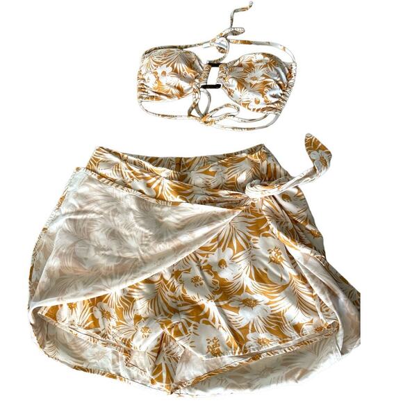 L*Space Swimset Hermosa Skort with Matching Swim Bikini Top Size Small - Picture 5 of 12